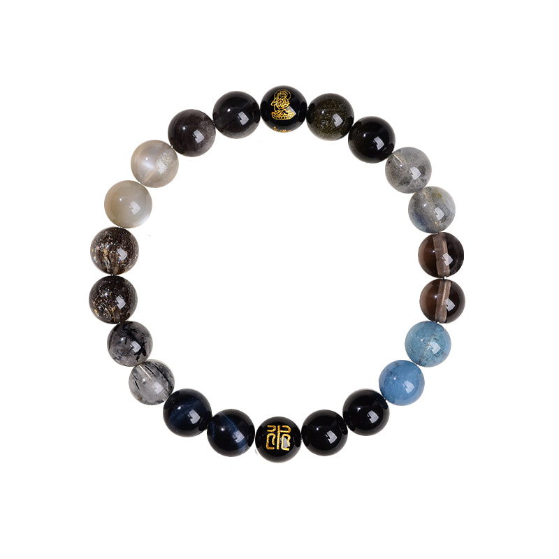 Water Element Wealth Crystals Bracelet